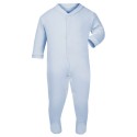 Plain Baby Babygrow/Sleepsuit in Light Blue