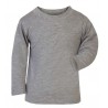 Baby and Toddler Blank Long Sleeve T-Shirt in Grey