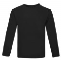 Baby and Toddler Blank Long Sleeve T-Shirt in Black
