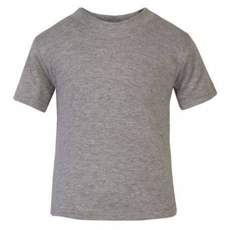 Baby and Toddler Blank T-Shirt in Grey Marl