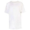 Boy's Crew Neck T-Shirt White