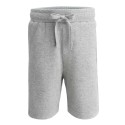 Cotton Shorts in Grey Marl