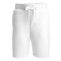 Fleece Shorts in White