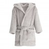 Blank Baby Bath/Dressing Gown in Grey