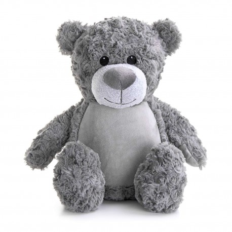 Soft Toys for Personalisation - Teddy Bear Grey