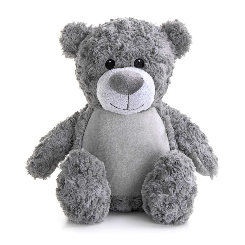grey stuffed bear