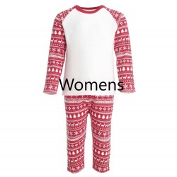 Woman Red Inspired Print Pyjama Set