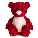 Soft Toys for Personalisation - Teddy Bear In Red