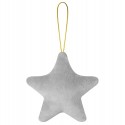 Star Shape Christmas Decoration in Grey