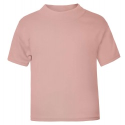 Baby and Toddler Blank T-Shirt in Dusty Pink