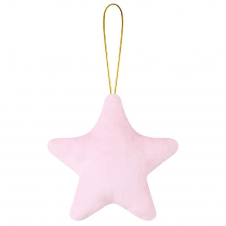 Star Shape Christmas Decoration in Pink