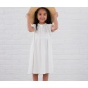 Cotton Jersey Dress in White