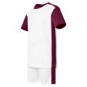 Polyester Sports Set in Burgundy