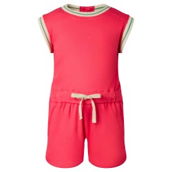 Sleeveless Sports Playsuit in Pink