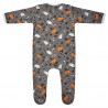 Baby Plain Chest Rompersuit in Witches Hat Print