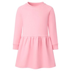 Raglan Sweater Dress in Candy Pink